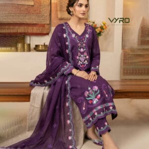 Embroidery Ready made Three Piece